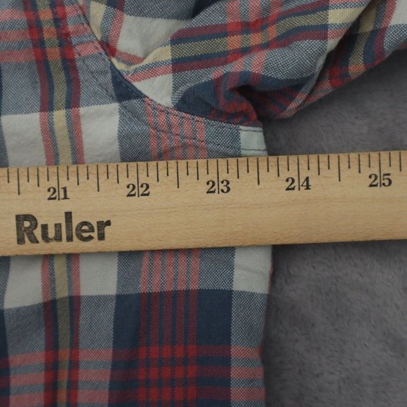 Ralph Lauren Shirt Mens XL Multicolor Plaid Button Up Long Sleeve Collared Top - Picture 5 of 16